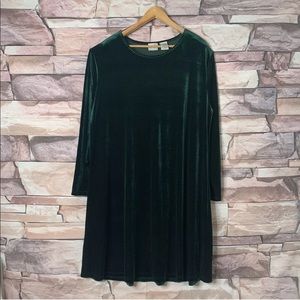 Jacqueline Ferrar Velvet Shift Dress